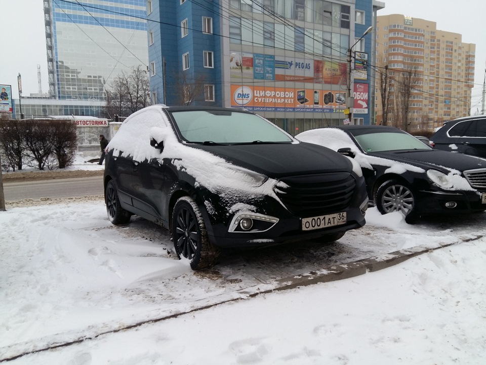 подзамело) — Hyundai ix35