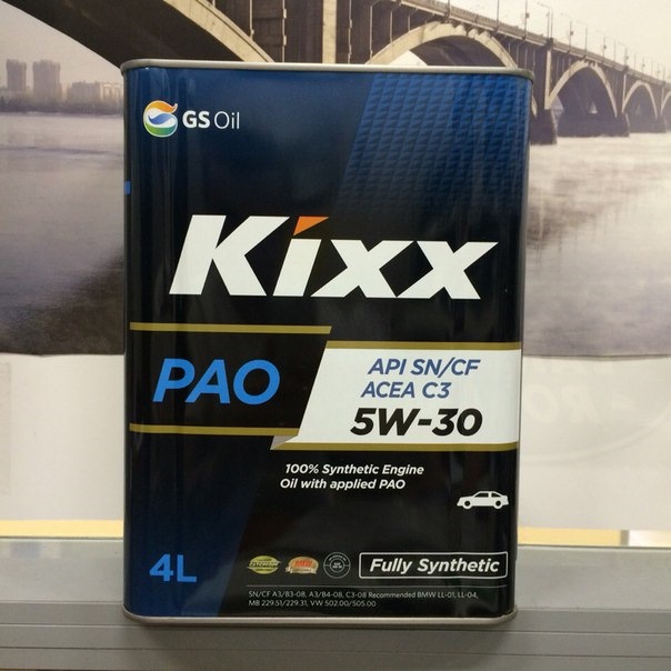Моторное масло Kixx PAO 5w30 — DRIVE2