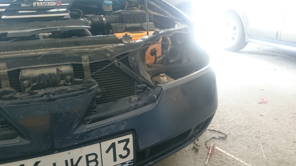 Снимал фары без снятия бампера — DRIVE2