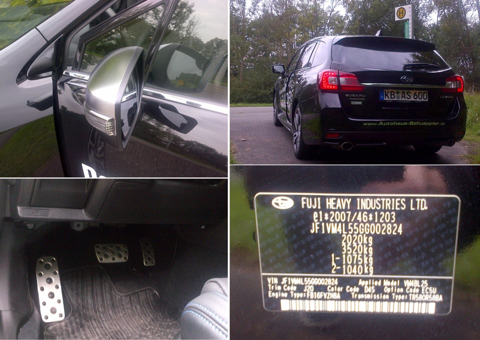 Серия и номер двигателя - Subaru Impreza (GC, GF), 2 л, 1997 года покупка машины