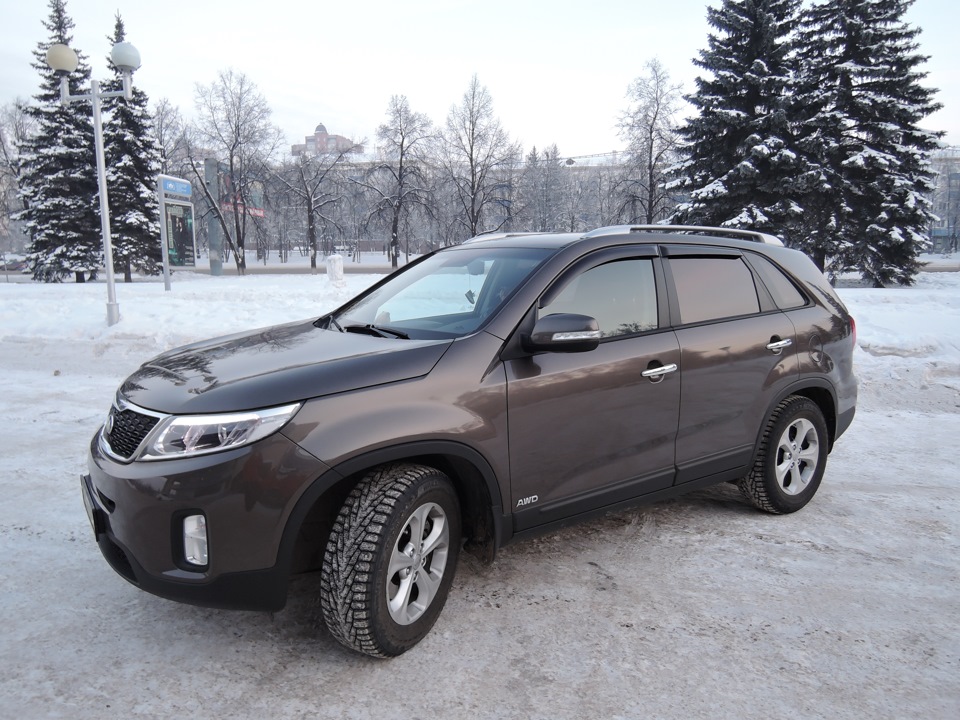 Тонировка — KIA Sorento (2G), 2,2 л, 2013 года | тюнинг | DRIVE2
