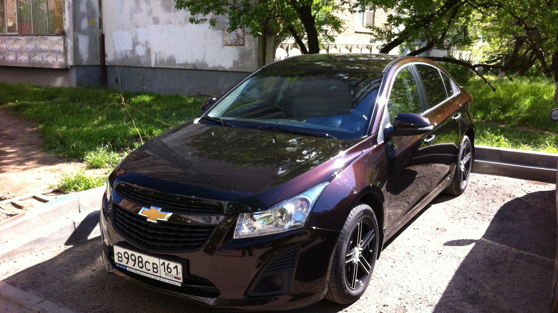 Chevrolet Cruze 2014 коричневый