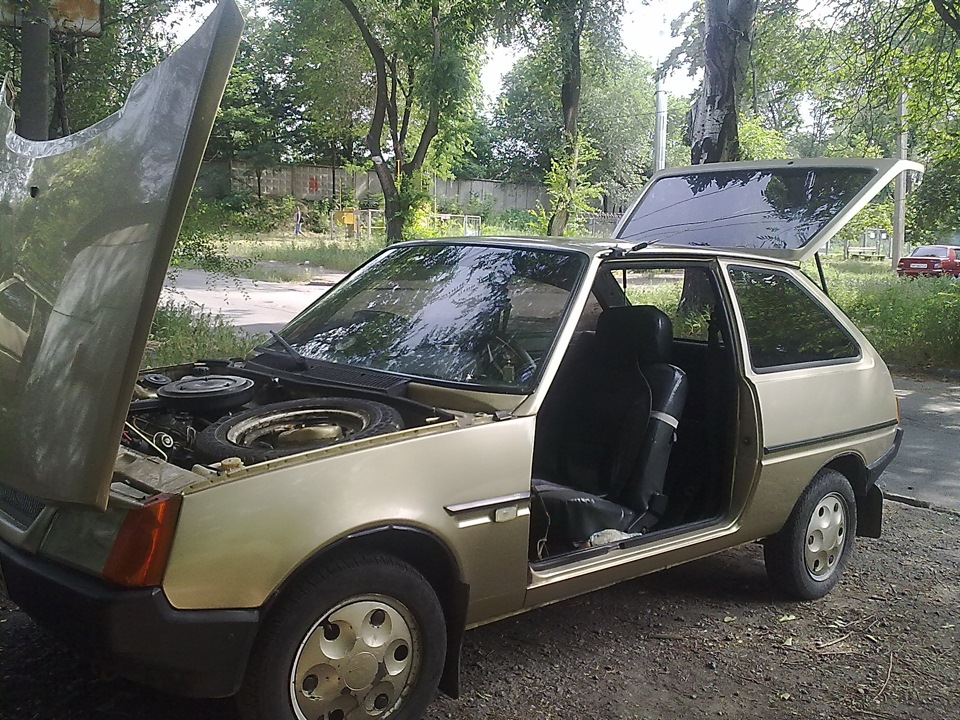 провисли двери — ЗАЗ 1102, 1,1 л, 2001 года | кузовной ремонт | DRIVE2