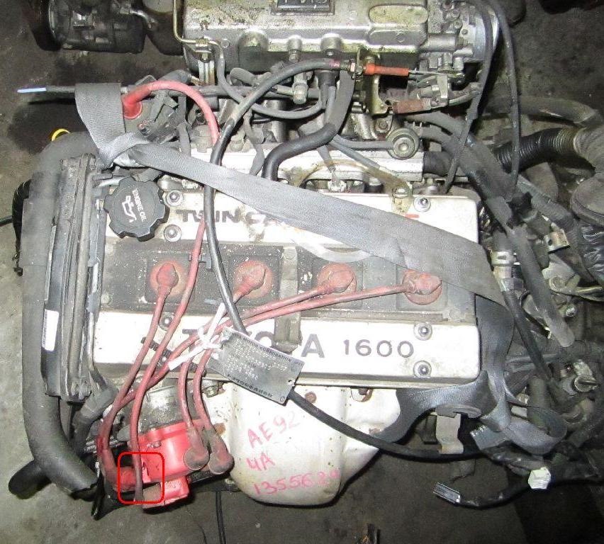 …и так двигатель — Toyota Corolla Levin (AE91/92), 1,6 л, 1990 года ...