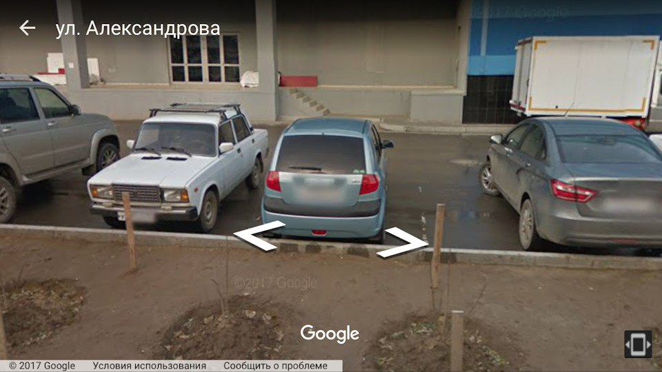 Засветился в картах google — Hyundai Getz, 1,4 л, 2008 года | прикол ...