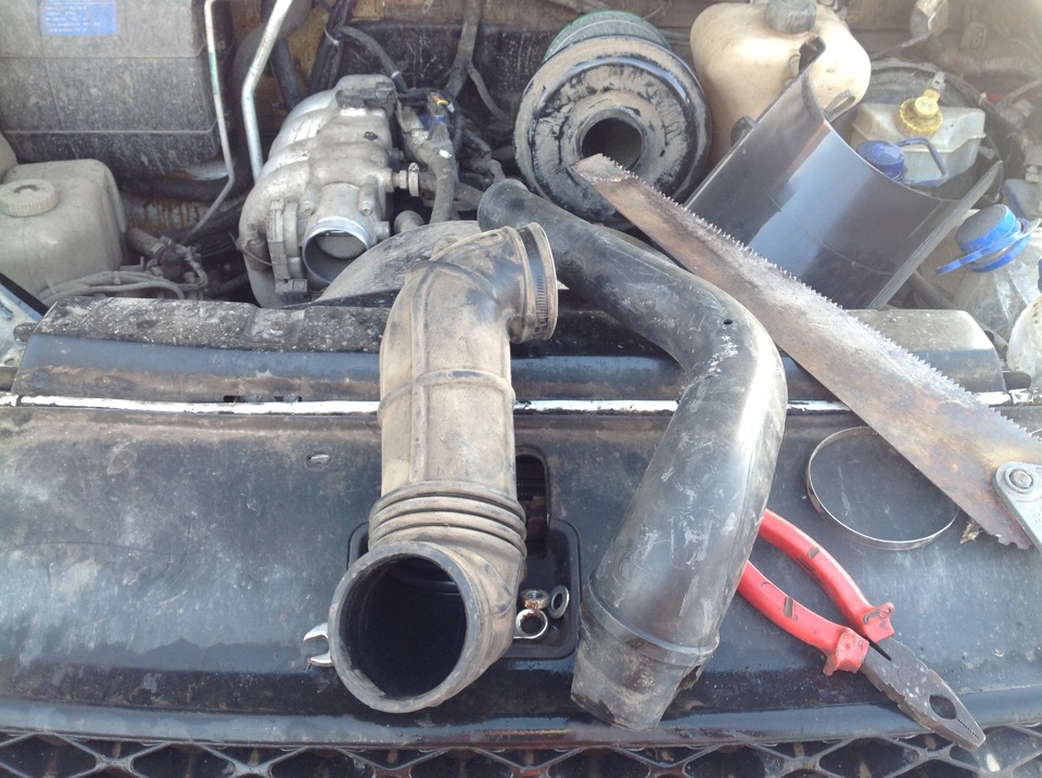 Отсечка оборотов при нагрузке. или как схлопывался патрубок подачи ...