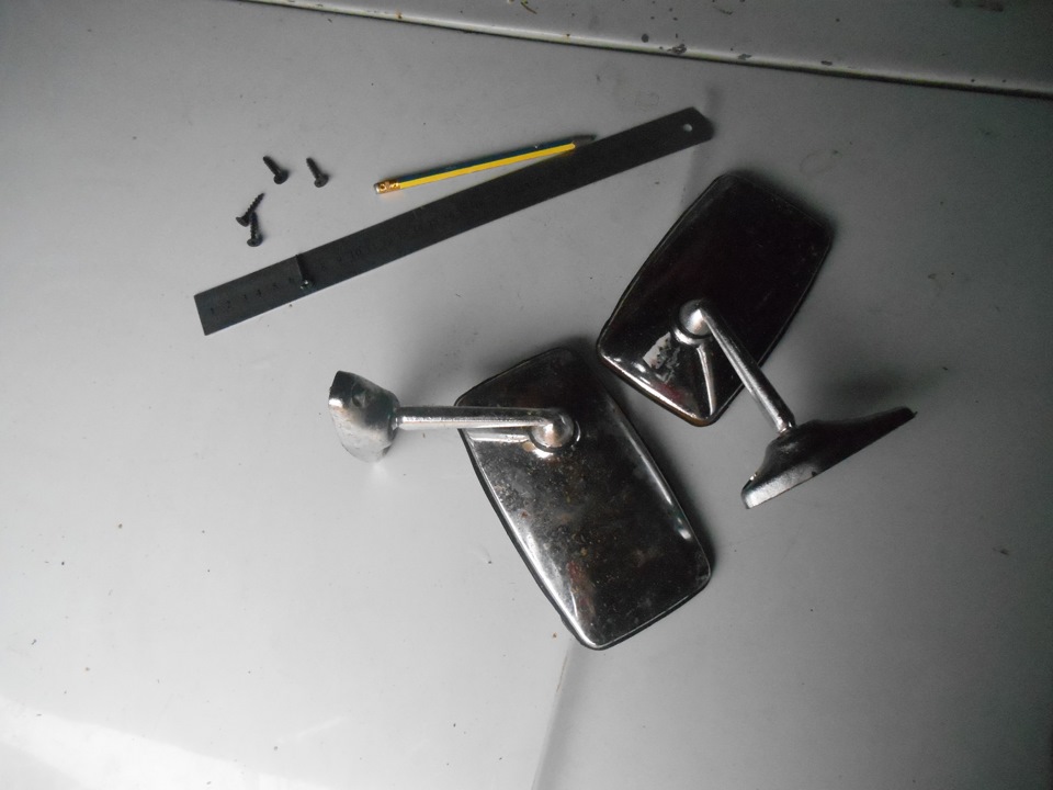 Установка хром зеркал ) — ЗАЗ 968, 1,2 л, 1990 года | аксессуары | DRIVE2