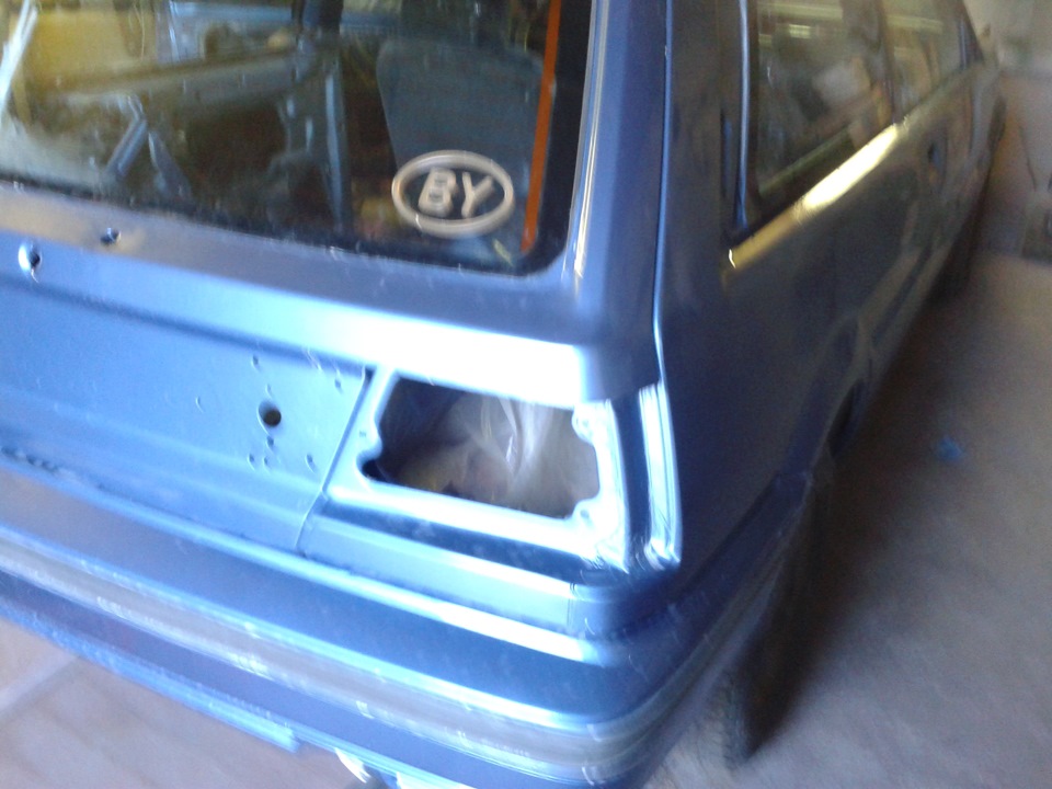 Фото с фронта — Nissan Sunny (N13), 1,7 л, 1986 года | кузовной ремонт ...