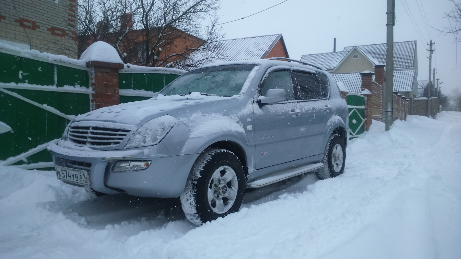 Установлены пружины клаксон на рекстон — SsangYong Rexton (1G), 2,7 л ...