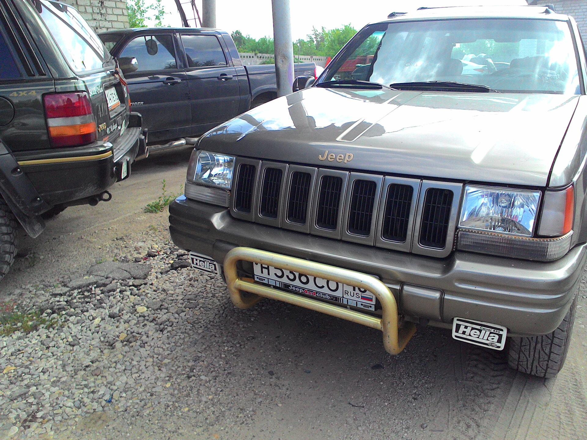 Jeep Grand Cherokee ZJ кенгурятник