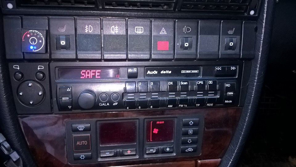 Заблокировалась магнитола ! Решено! — Audi A6 (C4), 2,8 л, 1996 года ...