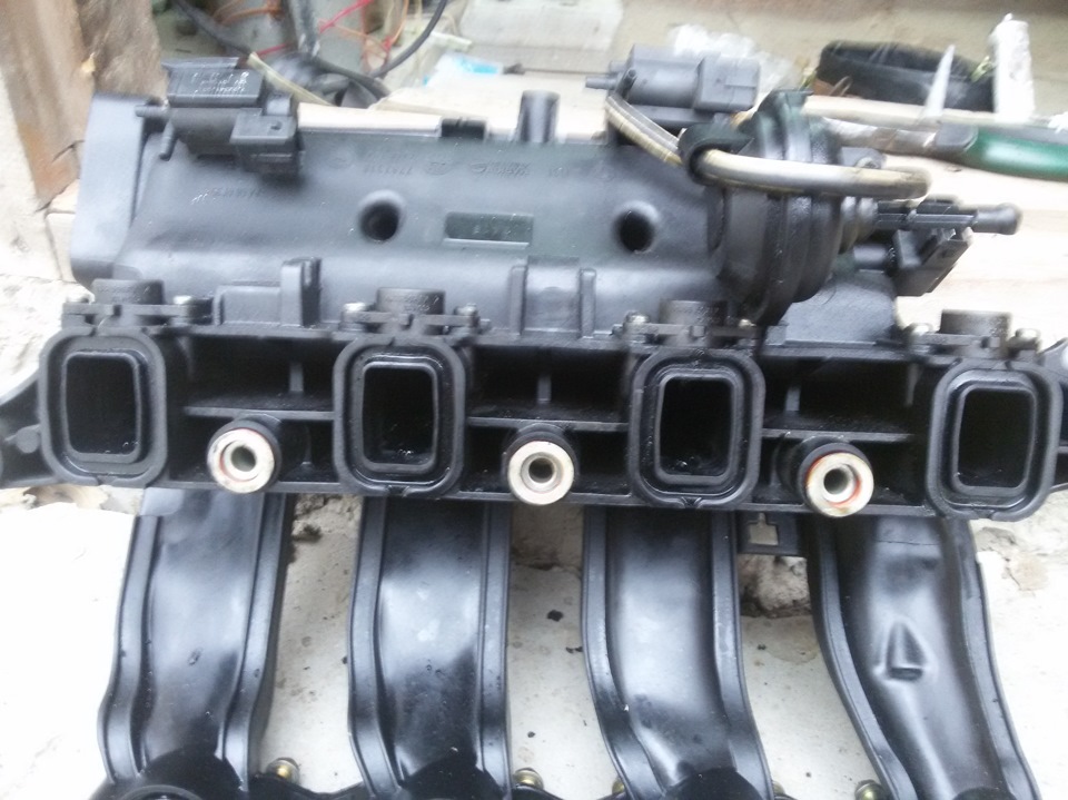 Удаление заслонок из впускного коллектора — BMW 3 series (E46), 2 л ...