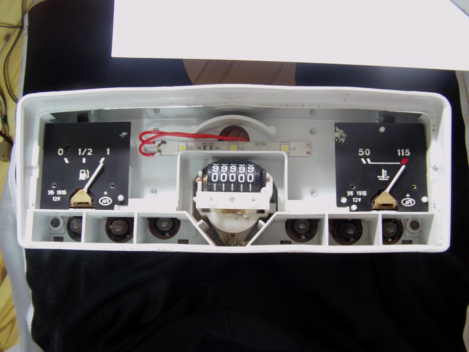 Светодиодна подсветка приборки и тахометра ДОБАЛЕНО — Lada 1111 Ока, 0 ...