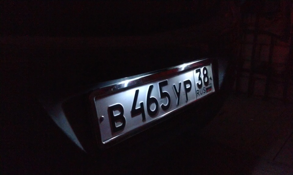 15. LED подсветка заднего номера без ошибки — Opel Astra J, 1,6 л, 2011 ...