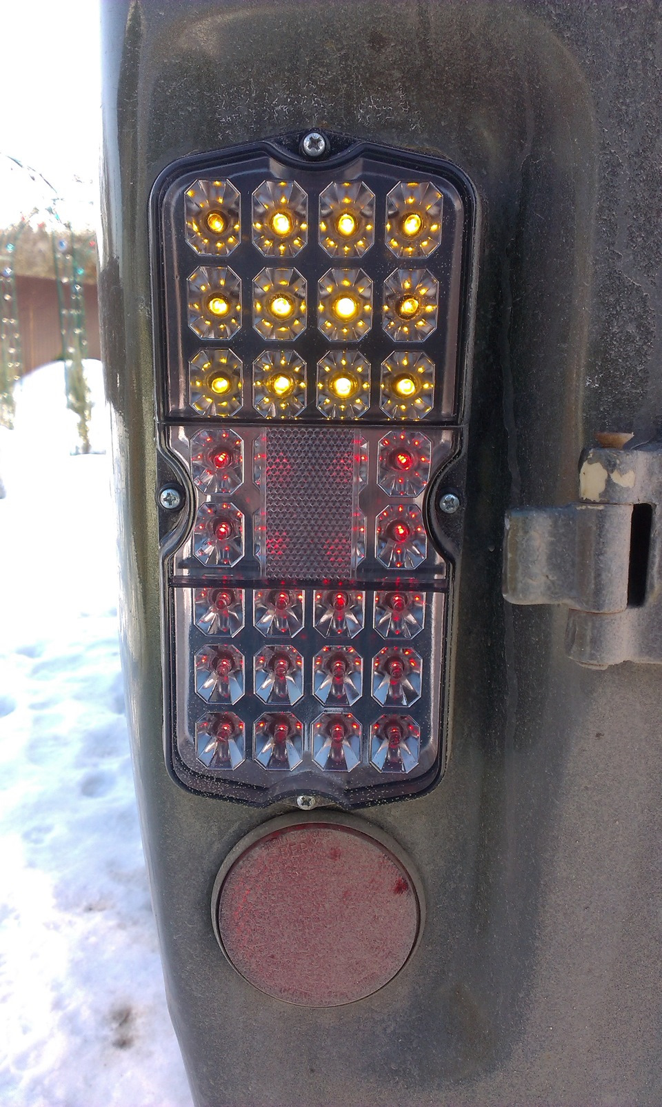 Фонари задние УАЗ LED стиль Гелендваген 2шт. - купить в интернет-магазине по низ