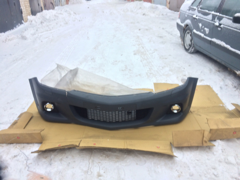 Бампер Opc jom — Opel Astra H OPC, 2 л, 2007 года | тюнинг | DRIVE2