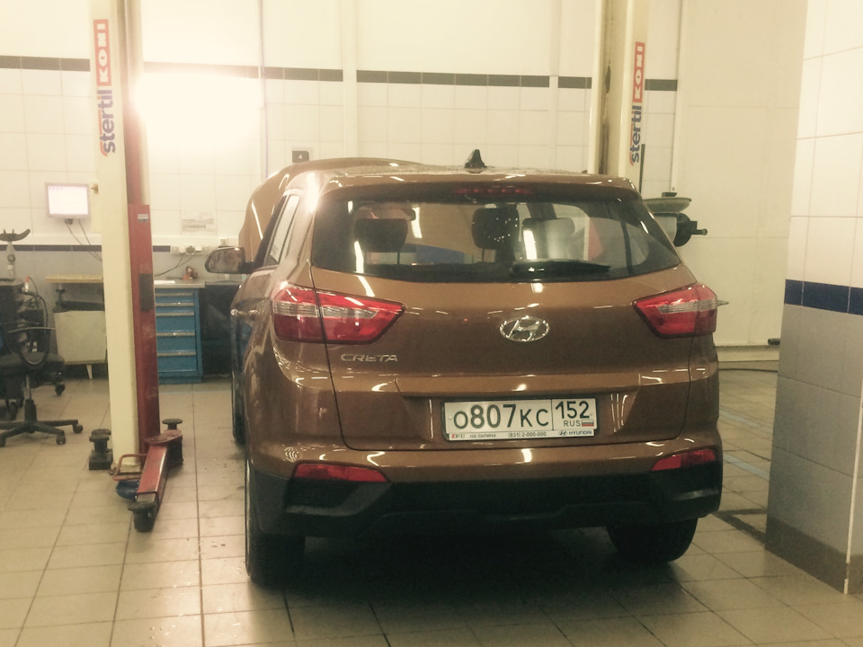 ТО 0 или почему мерцает свет в салоне. — Hyundai Creta (1G), 1,6 л ...