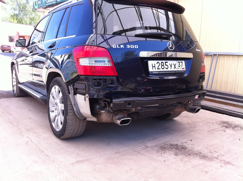 Мерседес glk 250 как снять задний спойлер