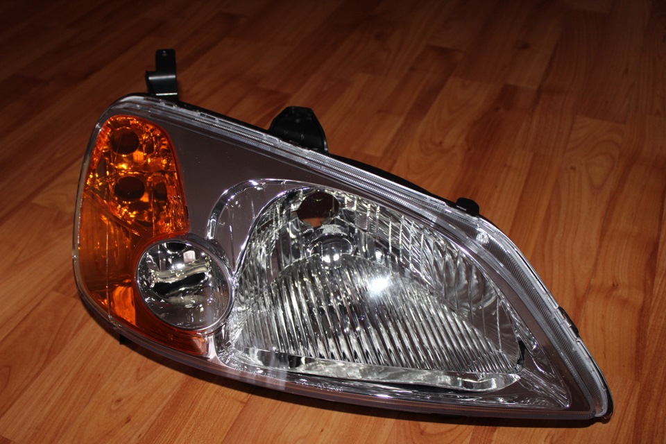 Би-Линзы — Honda Civic Ferio (7G), 1,7 л, 2001 года | тюнинг | DRIVE2