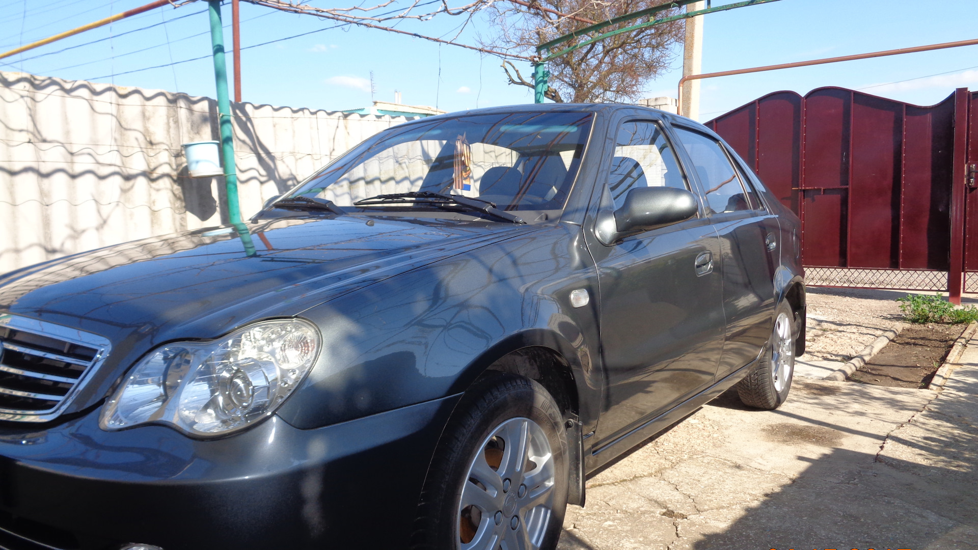 Geely CK 1.5 бензиновый 2012 | -2 Мокрый асфальт 1.5GL на DRIVE2