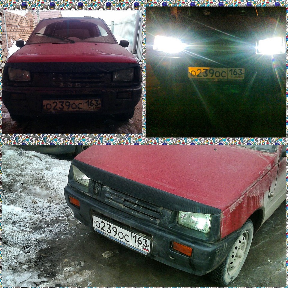 Сделал сам капот Bad Boy — Lada 11113 Ока, 0,7 л, 1998 года | тюнинг |  DRIVE2