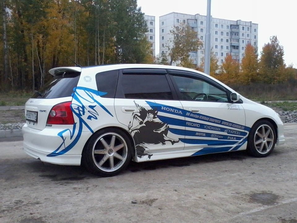 honda civic винил