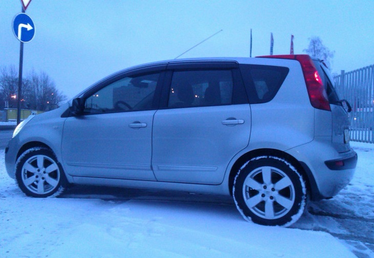 Защитные покрытия ( тефлоном POLYMER II) — Nissan Note (1G), 1,6 л ...