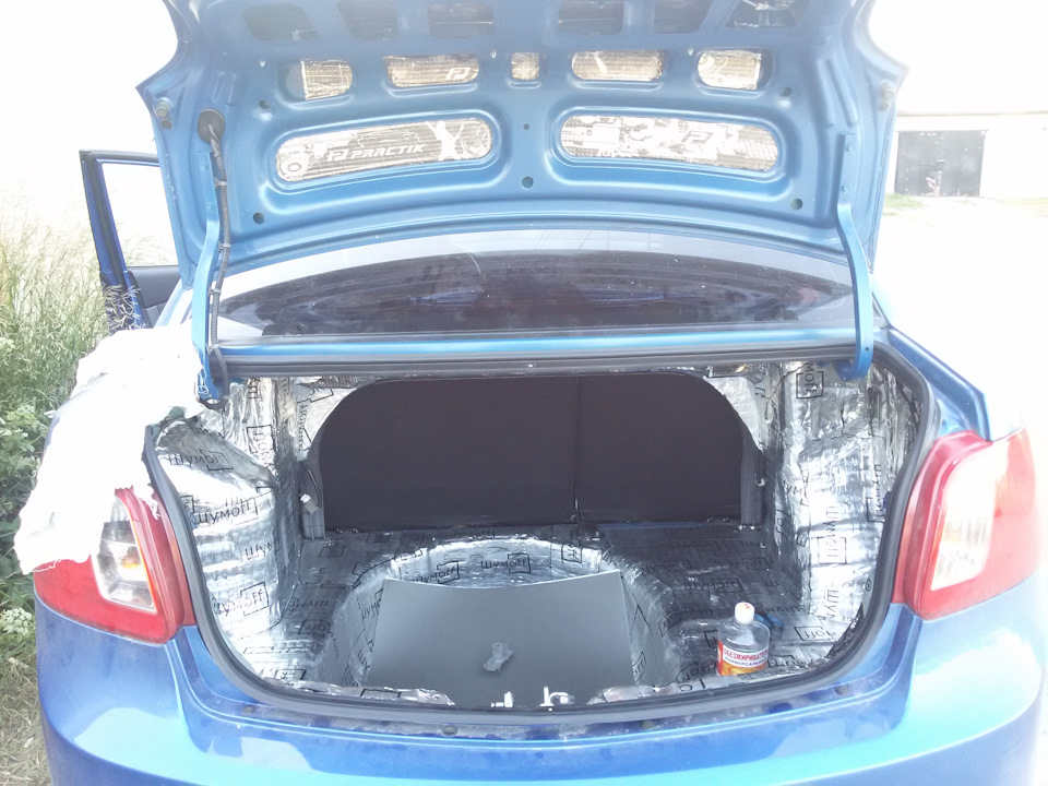 Шумоизоляция багажника — DRIVE2