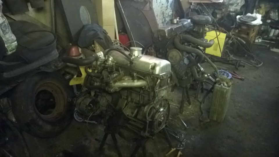 Все таки будет УЗАМ 1700 или Начало замены мотора. — Москвич 427, 1,6 л ...