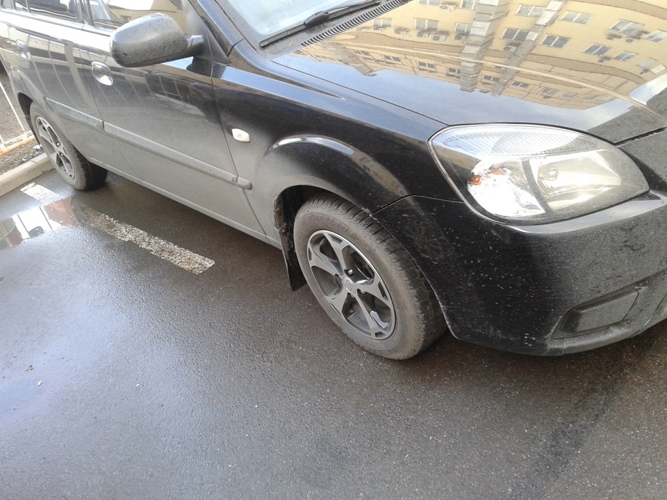 Дискачи — KIA Rio 5-door (2G), 1,4 л, 2011 года | колёсные диски | DRIVE2