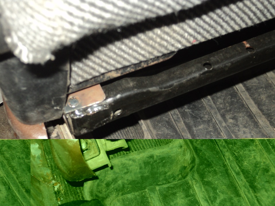 Установка сидений от газ 3110 — ИЖ Москвич 412, 2 л, 1986 года | своими ...