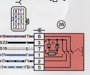 Распиновка аварийки ваз 2110 старого образца