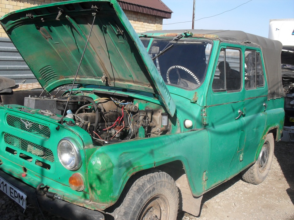Вот такой он был до того как я его купил))))) — УАЗ 469, 2,4 л, 1989 ...