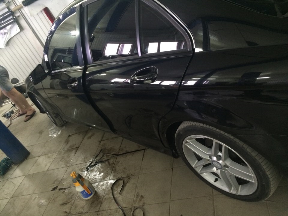Клеюсь ещё раз. — Mercedes-Benz C-Class (W204), 1,6 л, 2013 года ...