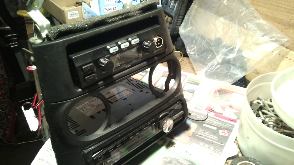 Установка си-би рации — Nissan AD (Y11), 1,5 л, 1999 года | аксессуары ...