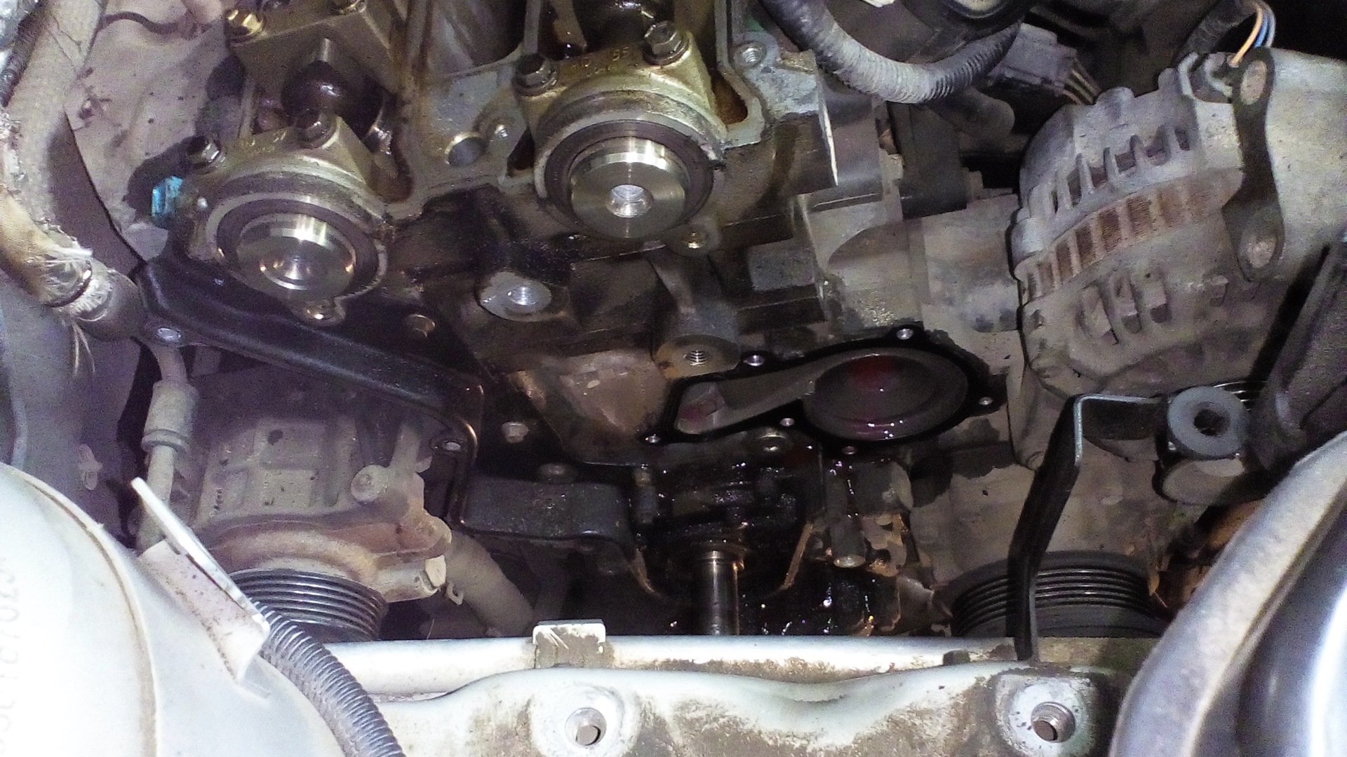 4. 4. замена грм фьюжн. ремень грм ford fusion 1. 6.