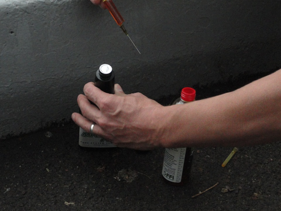 Попытка чистить форсунки без снятия… — Honda Accord Coupe (6G), 3 л ...