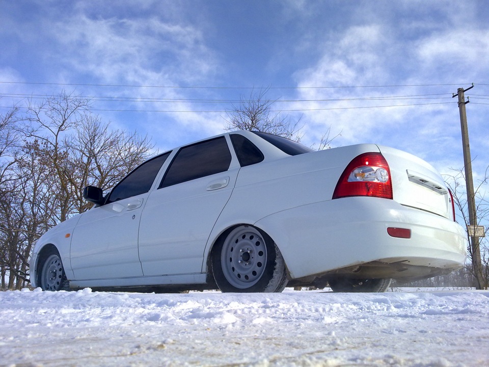 Lada Приора заниженная