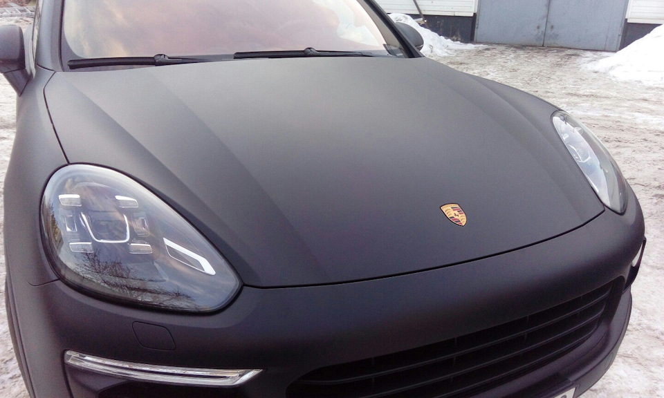 Покрытие жидкой резиной под лак. Новенький Porshe Cayenne S. — tuning ...