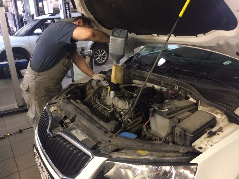 ТО-2 у ОД — Skoda Octavia A7 Mk3, 1,4 л, 2015 года | плановое ТО | DRIVE2