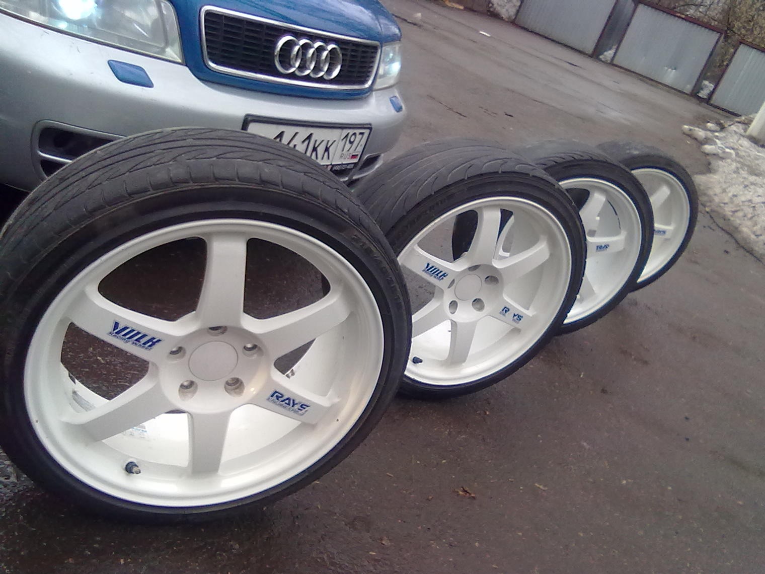 Rays te37 Audi