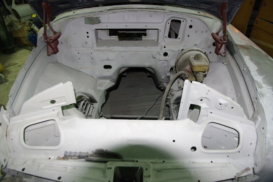 Фото моторного отсека газ моторный отсек - ГАЗ 21, 2 л, 1967 года своими руками DRIVE2