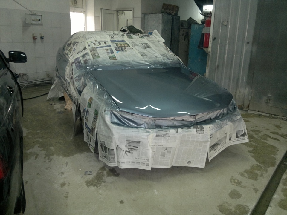 Наносим макияж. — Peugeot 406, 3 л, 2000 года | кузовной ремонт | DRIVE2