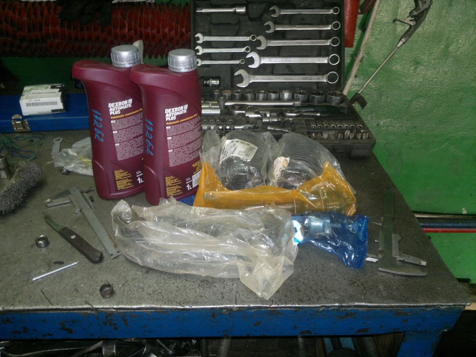 Ремонт рулевой рейки + замена крестовины — Lexus LS (UCF10), 4 л, 1993 ...