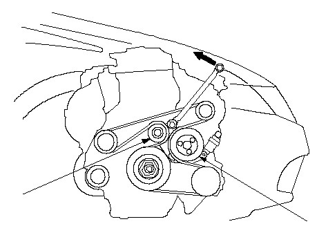 Схема ремня генератора хонда цивик 4д