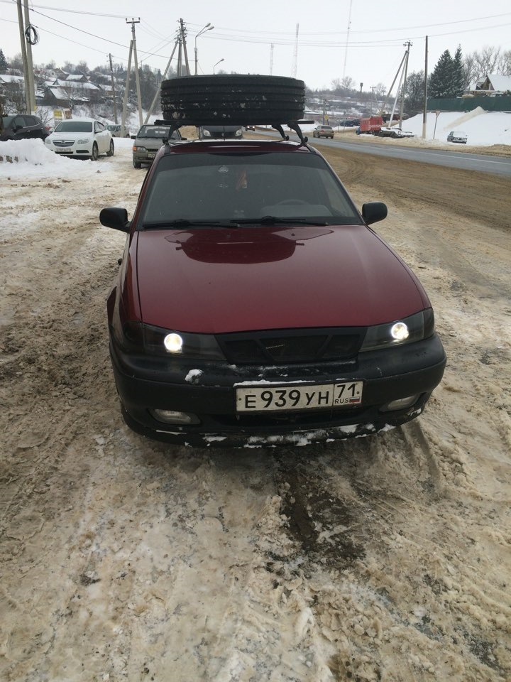 Новая запаска) — Daewoo Nexia (2G), 1,5 л, 2007 года | прикол | DRIVE2
