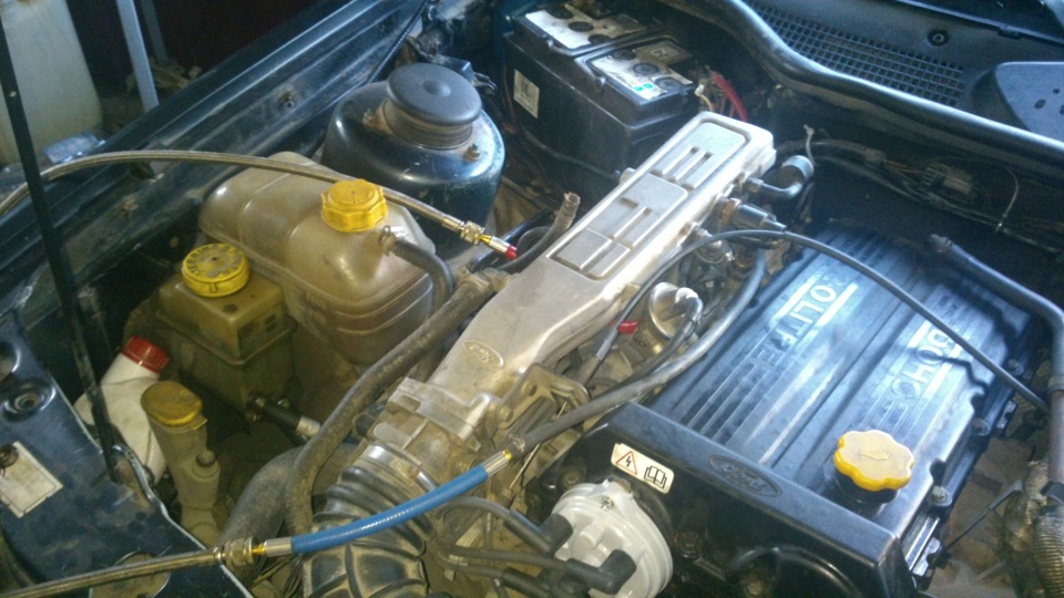 Замена бензонасоса и ТФ + прочистка инжектора, ДУ и ХХ — Ford Scorpio I ...