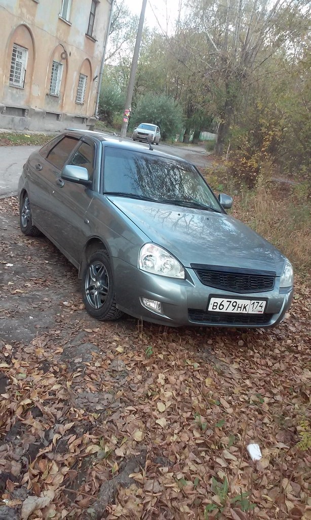 Новое зимнее литье — Lada Приора хэтчбек, 1,6 л, 2011 года | колёсные ...
