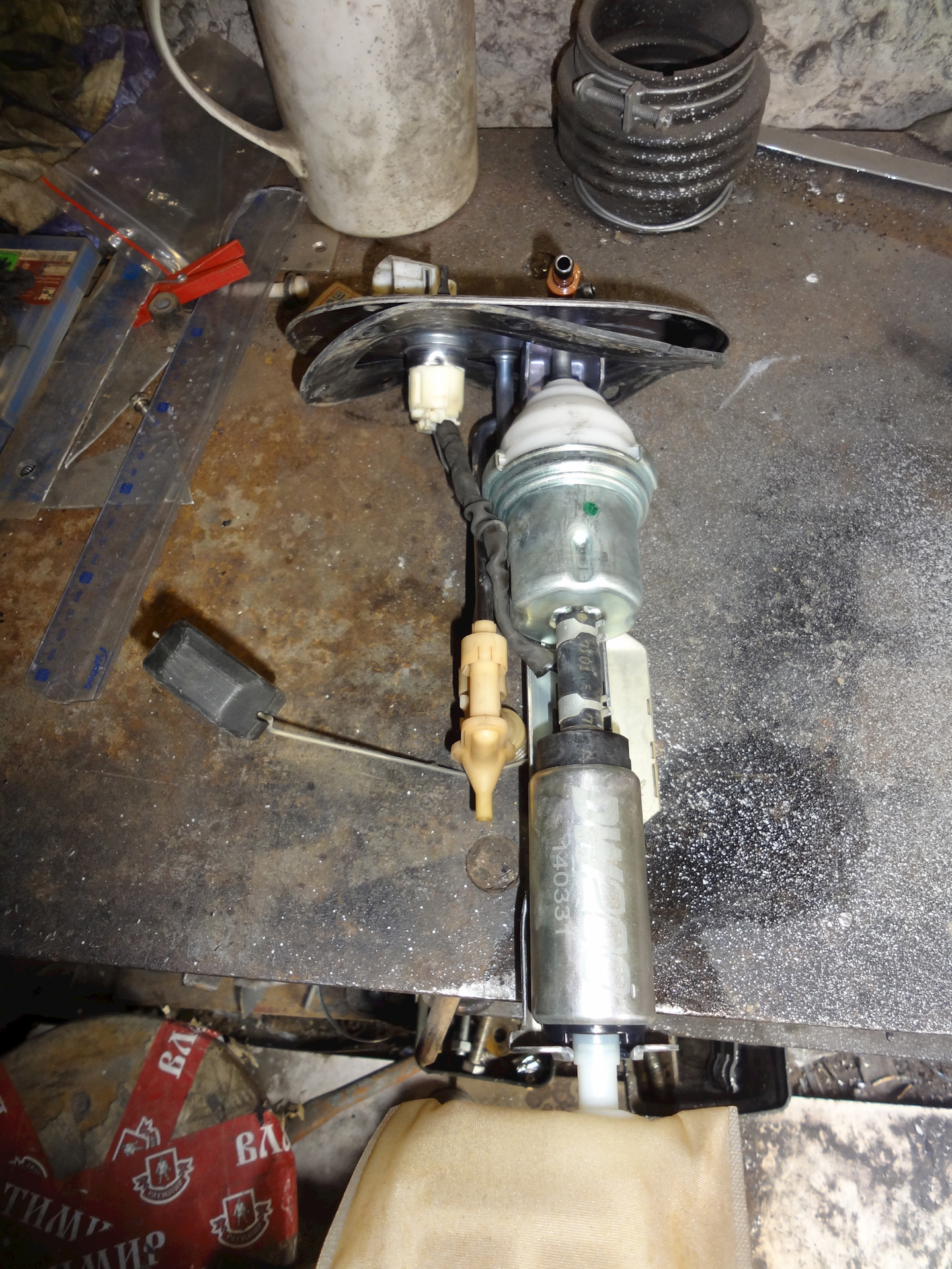 Перенос топливного фильтра под капот — Subaru Forester (SG), 2,5 л ...