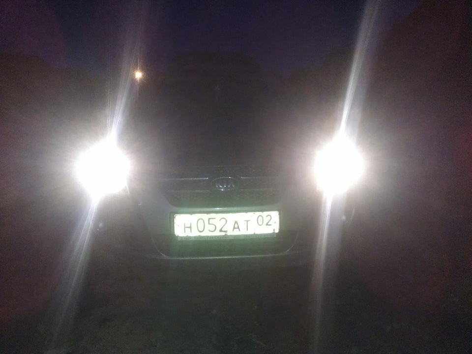 Ближний свет + магия цифр — KIA Ceed (1G), 1,6 л, 2009 года | своими ...